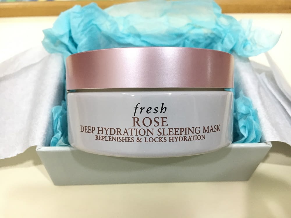 REVIEW FRESH Rose Deep Hydration Sleeping Mask LilyMintMe